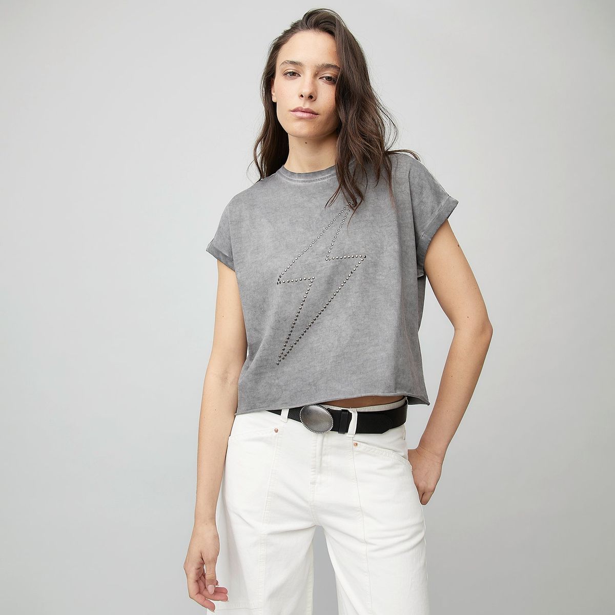 DENIMLAB - Polo Denimlab Manga Corta Algodón Mujer Estampada Casual