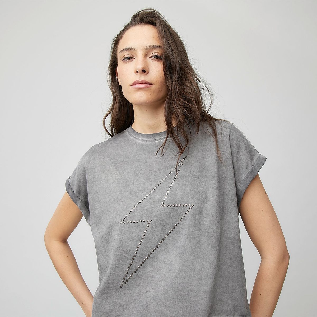 DENIMLAB - Polo Denimlab Manga Corta Algodón Mujer Estampada Casual