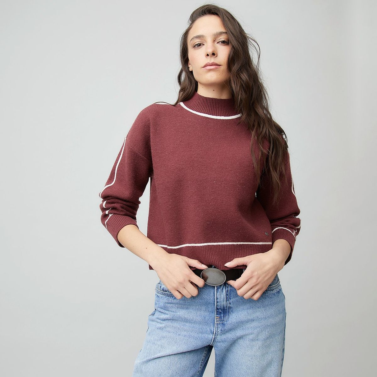 DENIMLAB - Chompa Casual Mujer Denimlab