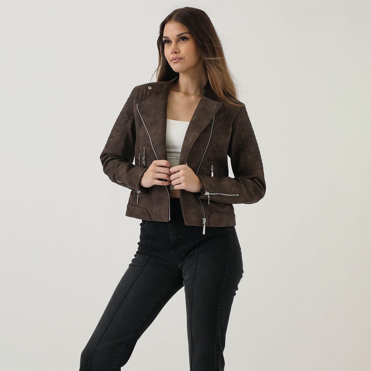 MOSSIMO - Casaca Casual Mujer Mossimo