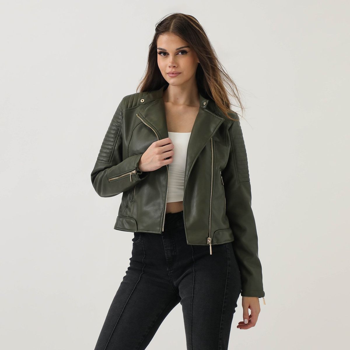 MOSSIMO - Casaca Casual Mujer Mossimo