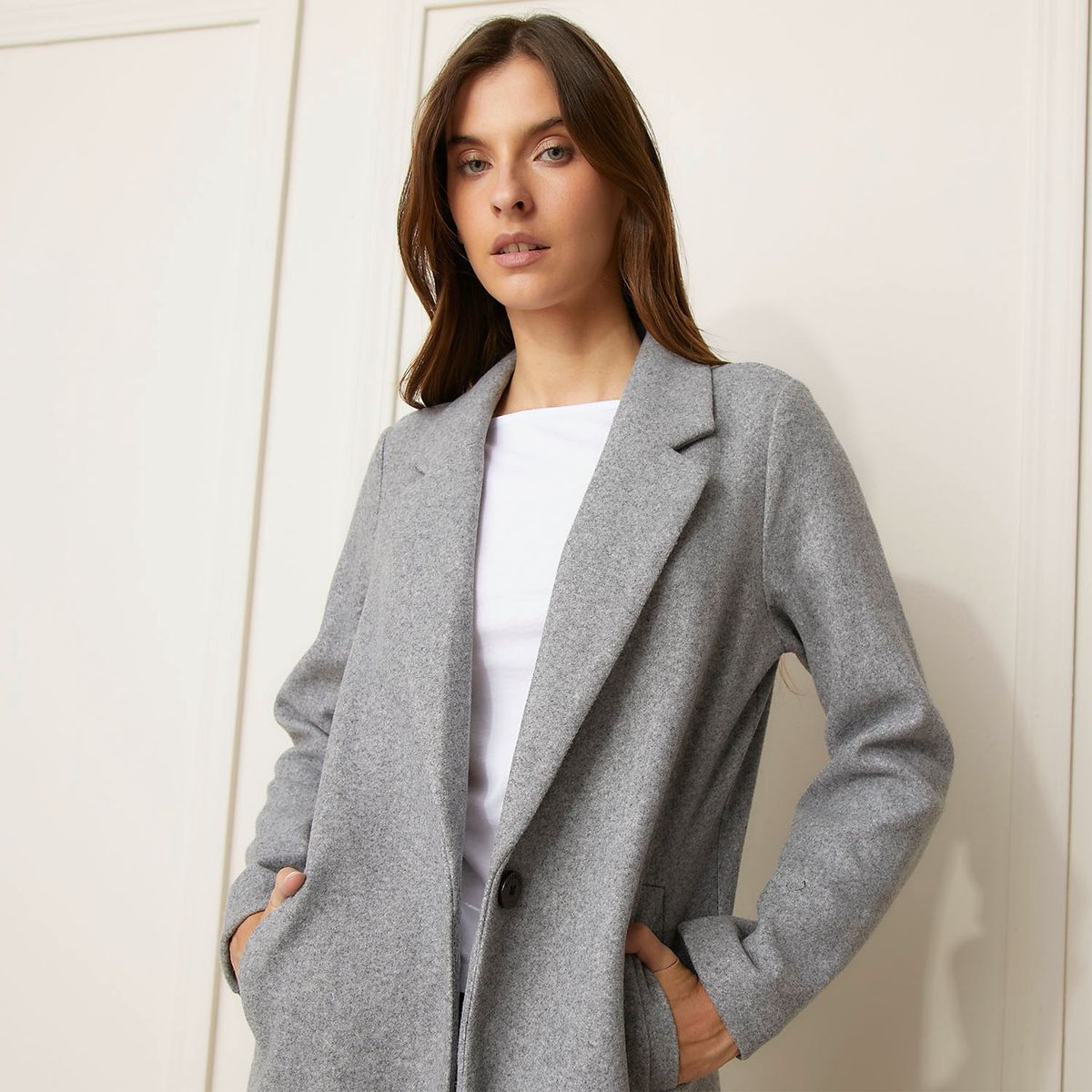 BASEMENT - Abrigo Casual Mujer Basement