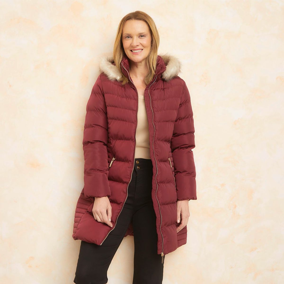 STEFANO COCCI - Casaca Larga Mujer Stefano Cocci