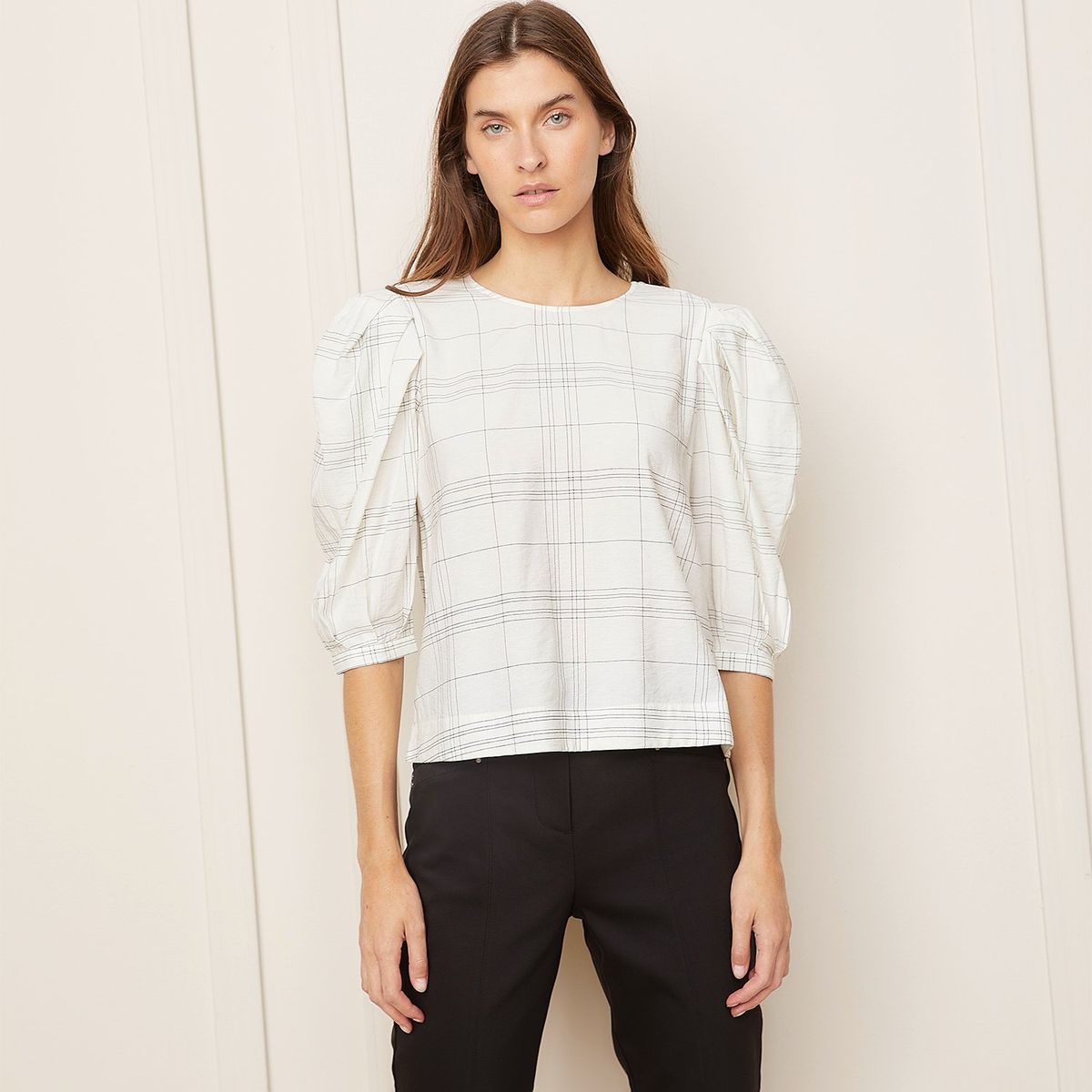 BASEMENT - Blusa Manga Larga Casual Mujer Basement