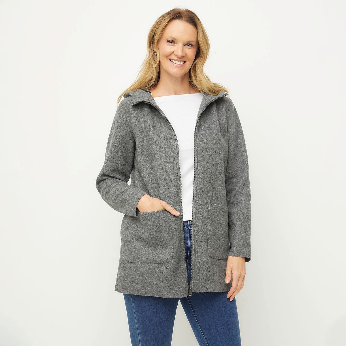 NEWPORT - Casaca Casual Mujer Newport