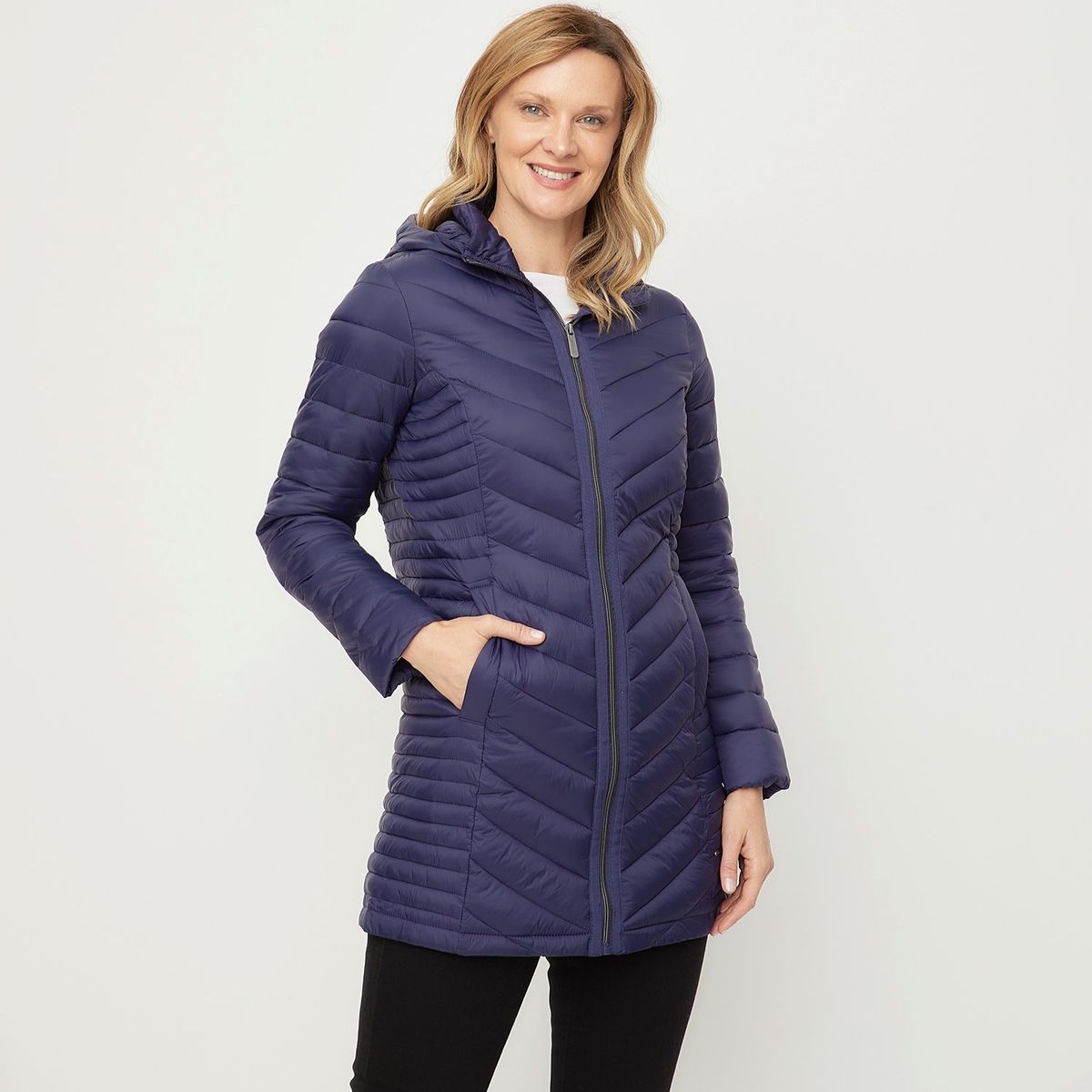 NEWPORT - Casaca Larga Mujer Newport