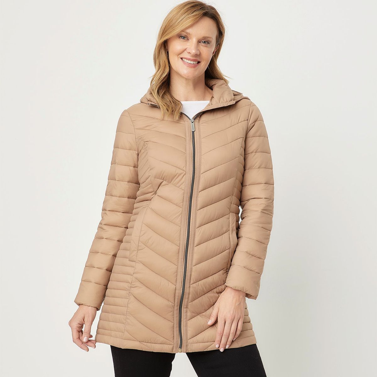 NEWPORT - Casaca Larga Mujer Newport