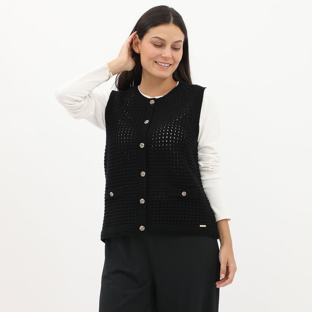 STEFANO COCCI - Chaleco Casual Mujer Stefano Cocci