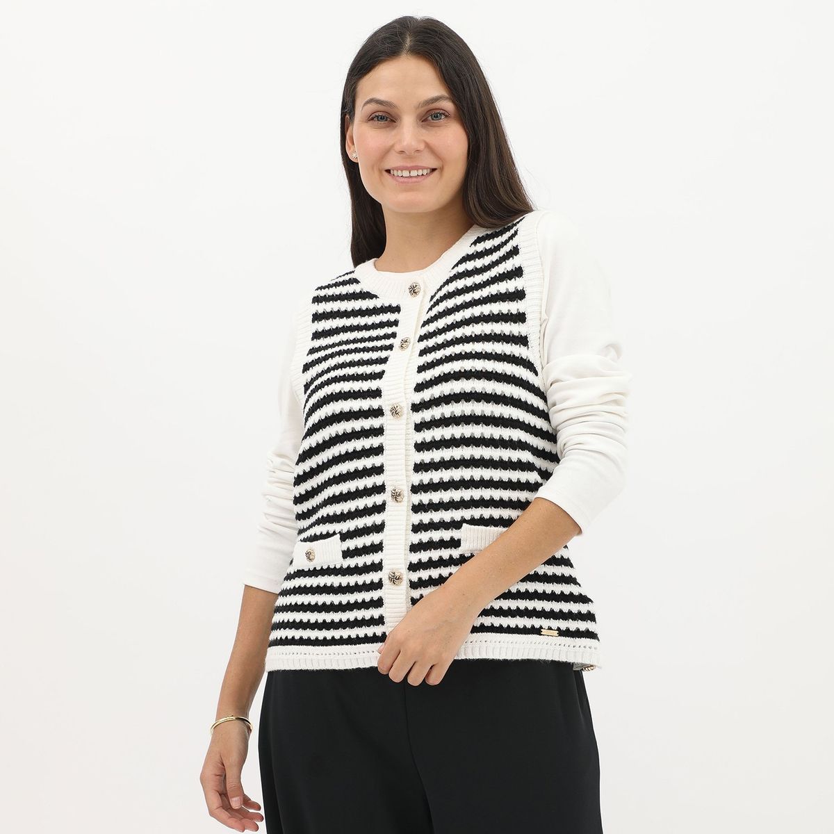 STEFANO COCCI - Chaleco Casual Mujer Stefano Cocci