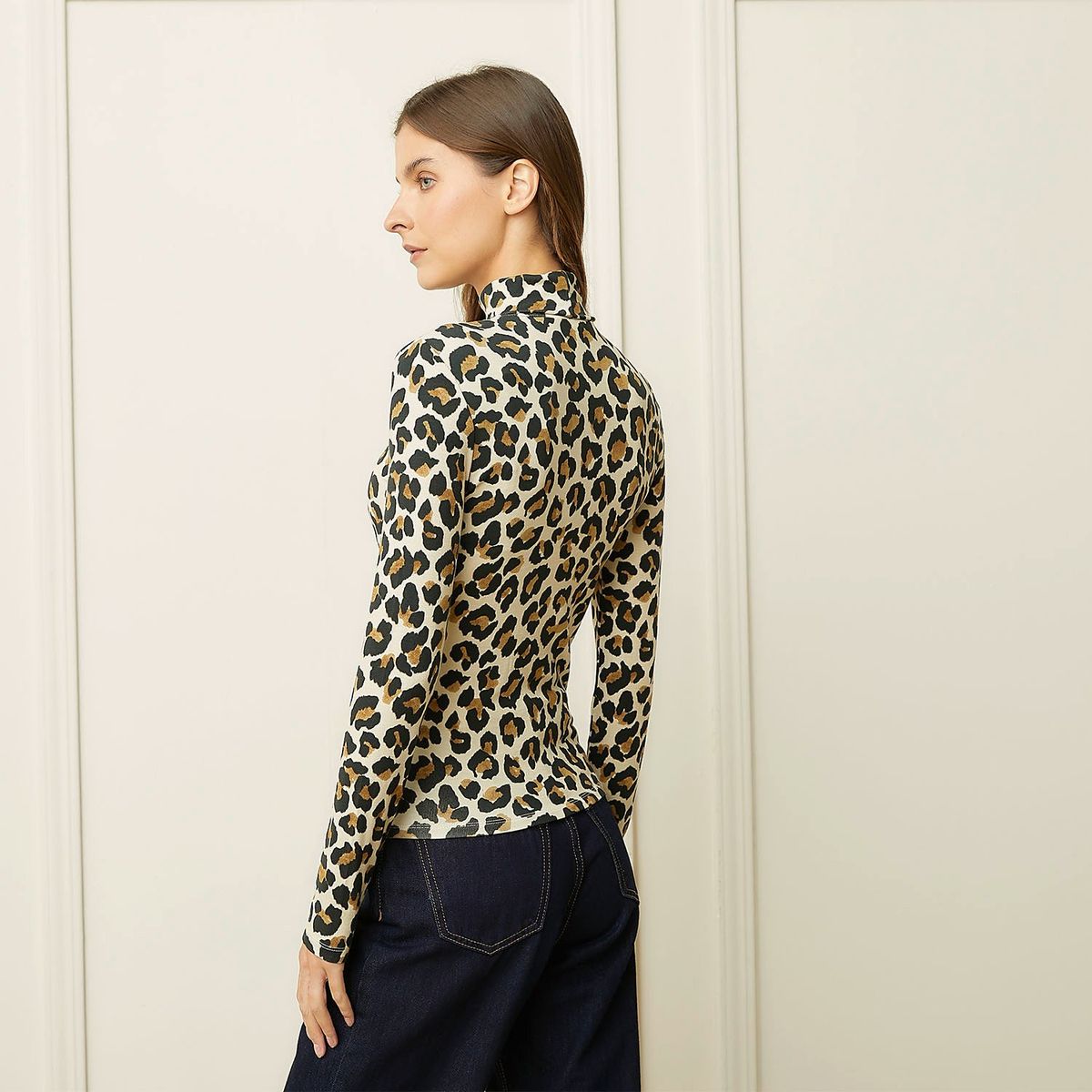 BASEMENT - Polo Manga Larga Casual Mujer Basement