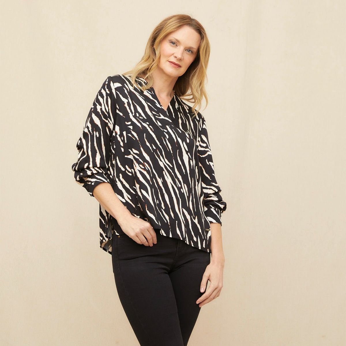 STEFANO COCCI - Blusa Manga Larga Casual Mujer Stefano Cocci