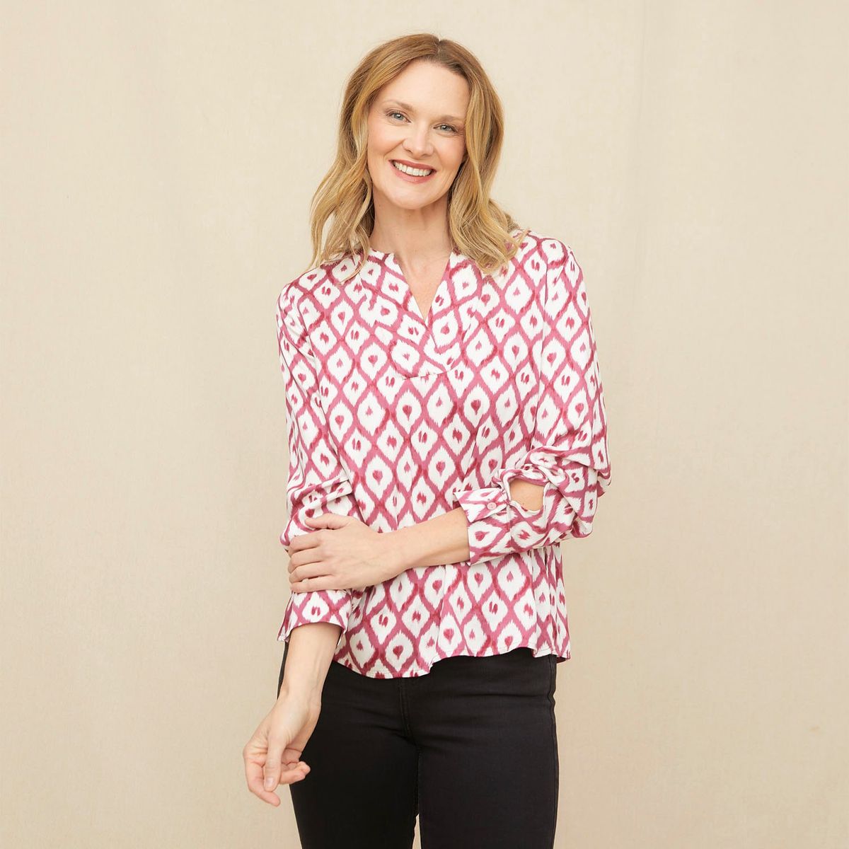 STEFANO COCCI - Blusa Manga Larga Casual Mujer Stefano Cocci