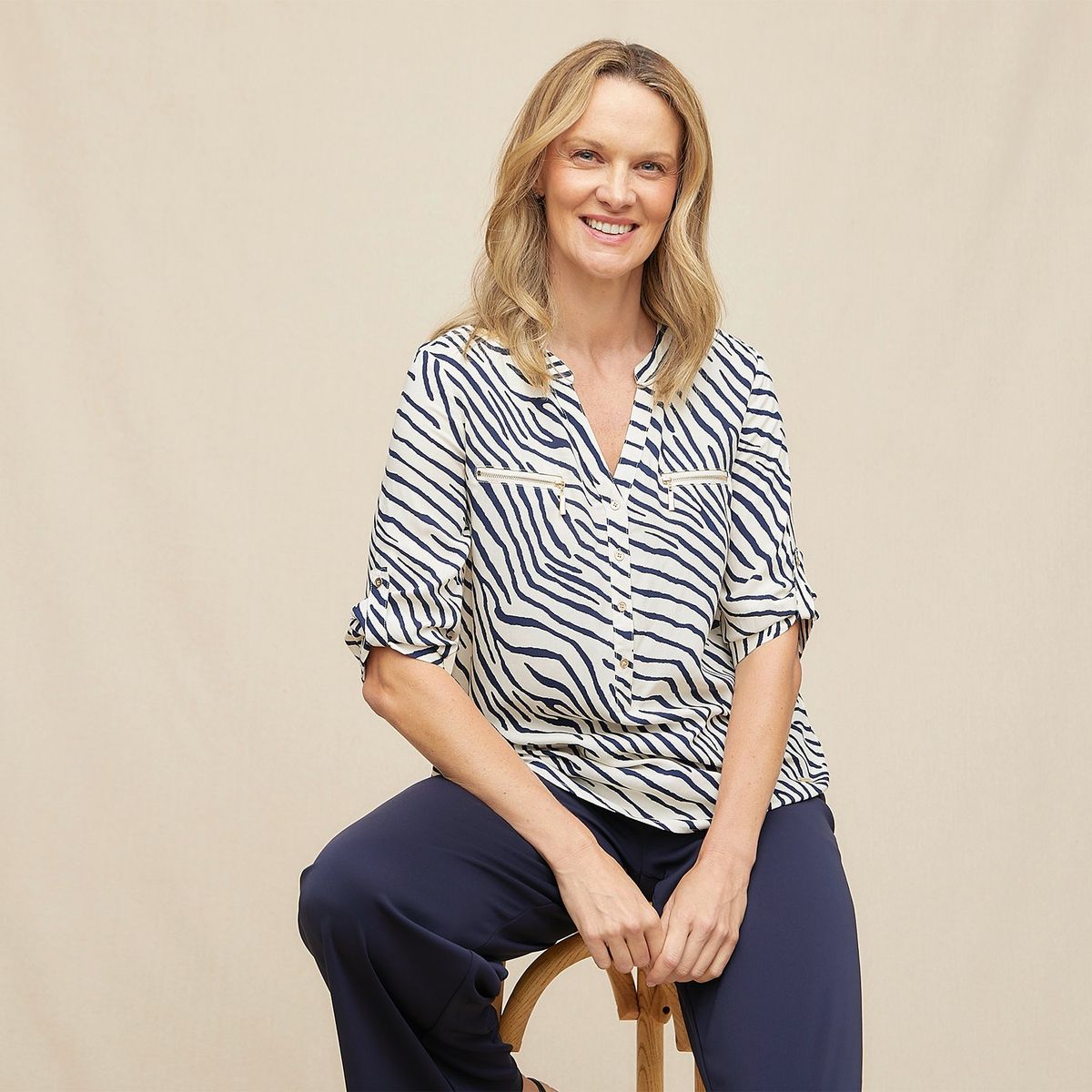 STEFANO COCCI - Blusa Manga Corta Mujer Stefano Cocci