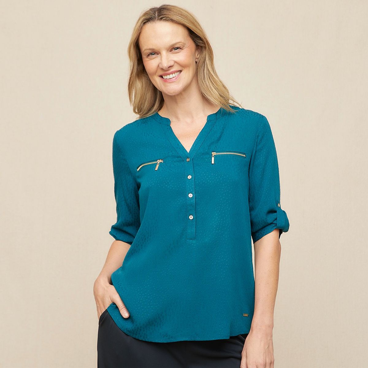 STEFANO COCCI - Blusa Manga Corta Mujer Stefano Cocci