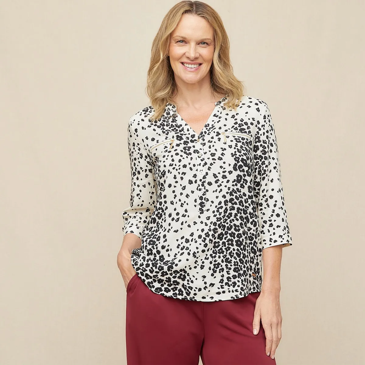 STEFANO COCCI - Blusa Manga Corta Mujer Stefano Cocci