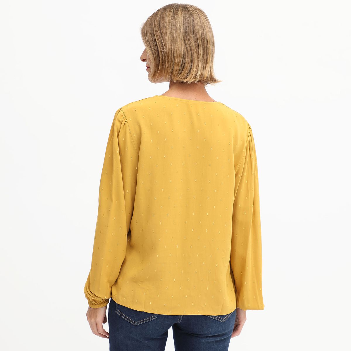 NEWPORT - Blusa Manga Larga Casual Mujer Newport