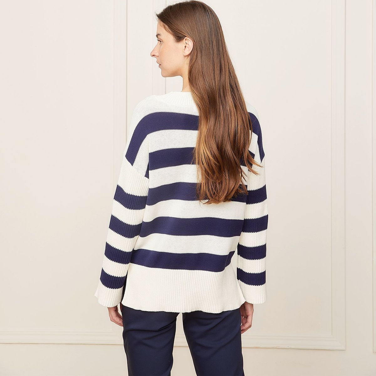 BASEMENT - Chompa Oversize 100% Algodón Mujer Basement