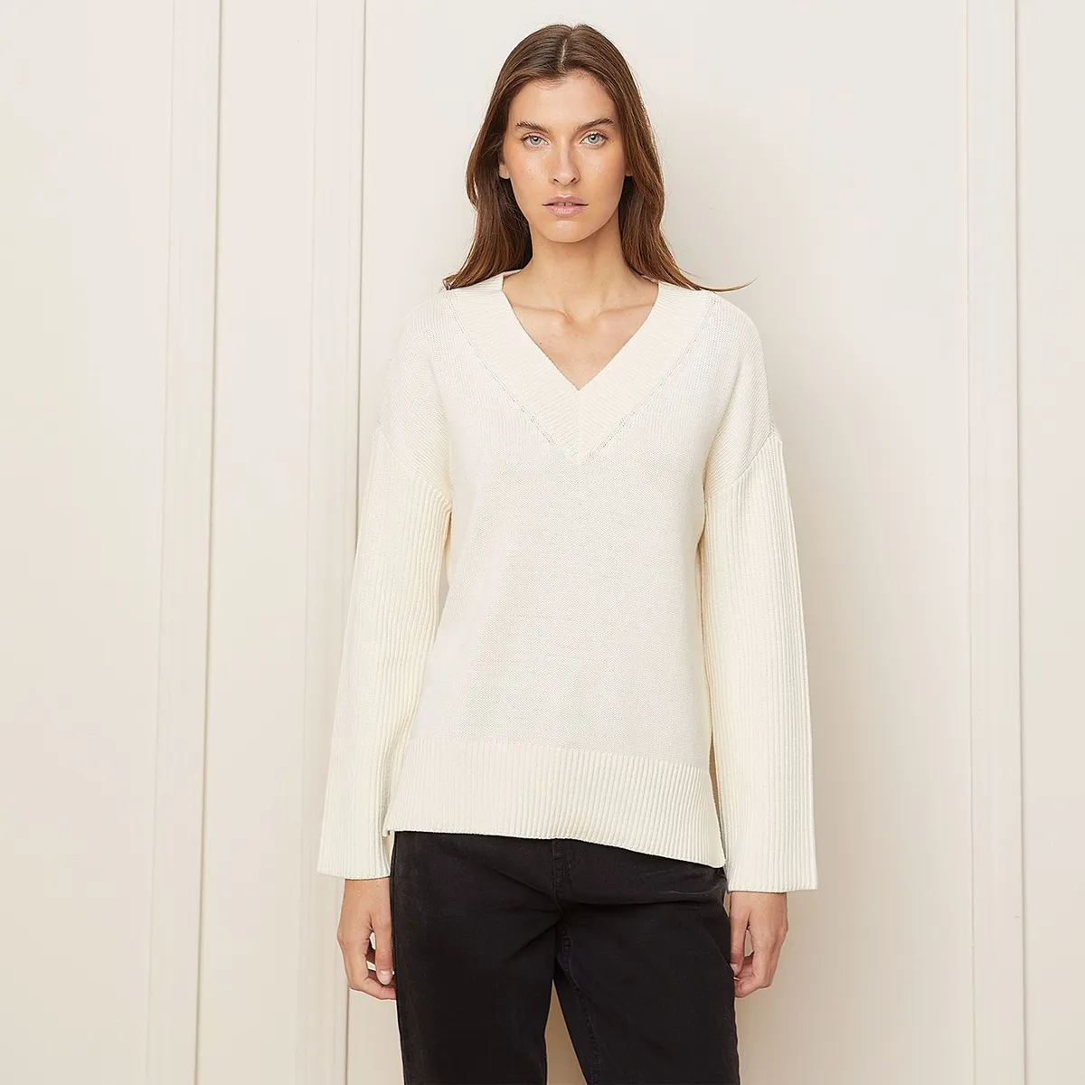 BASEMENT - Chompa Oversize 100% Algodón Mujer Basement