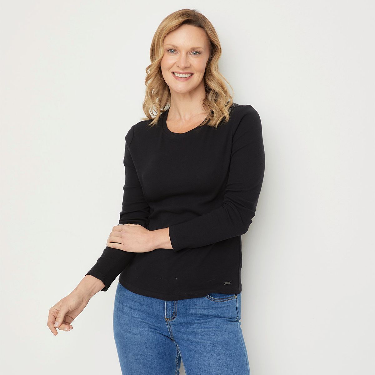 NEWPORT - Polo Manga Larga Algodón Mujer Newport