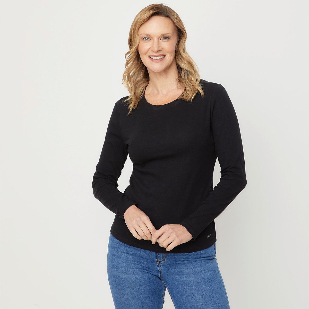 NEWPORT - Polo Manga Larga Algodón Mujer Newport