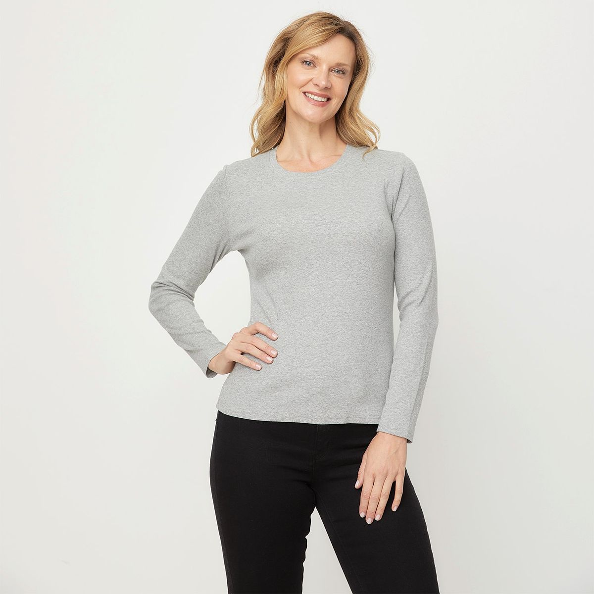 NEWPORT - Polo Manga Larga Algodón Mujer Newport