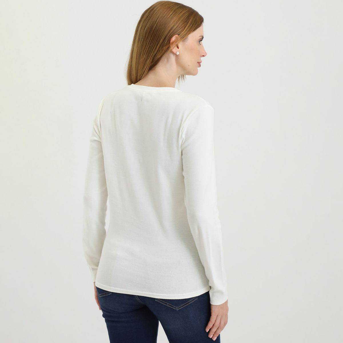 NEWPORT - Polo Manga Larga Algodón Mujer Newport