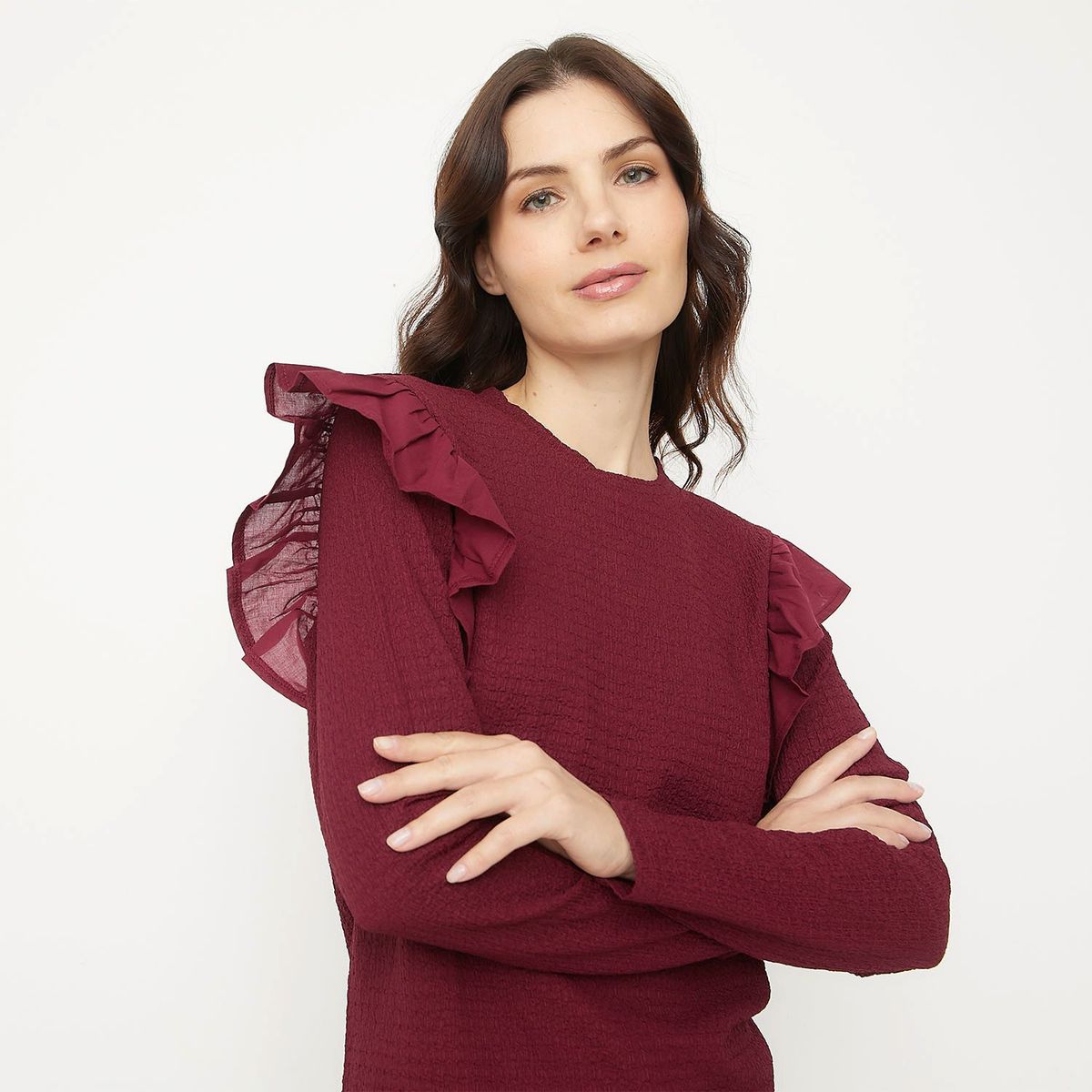 APOLOGY - Polo Manga Larga Casual Mujer Apology