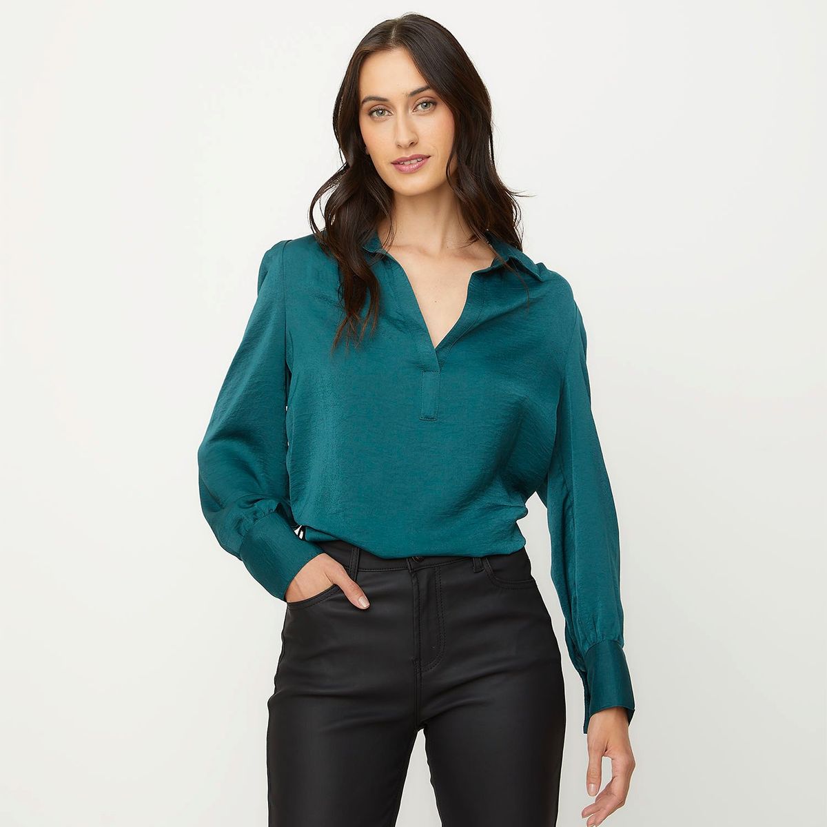 APOLOGY - Blusa Manga Larga Casual Mujer Apology