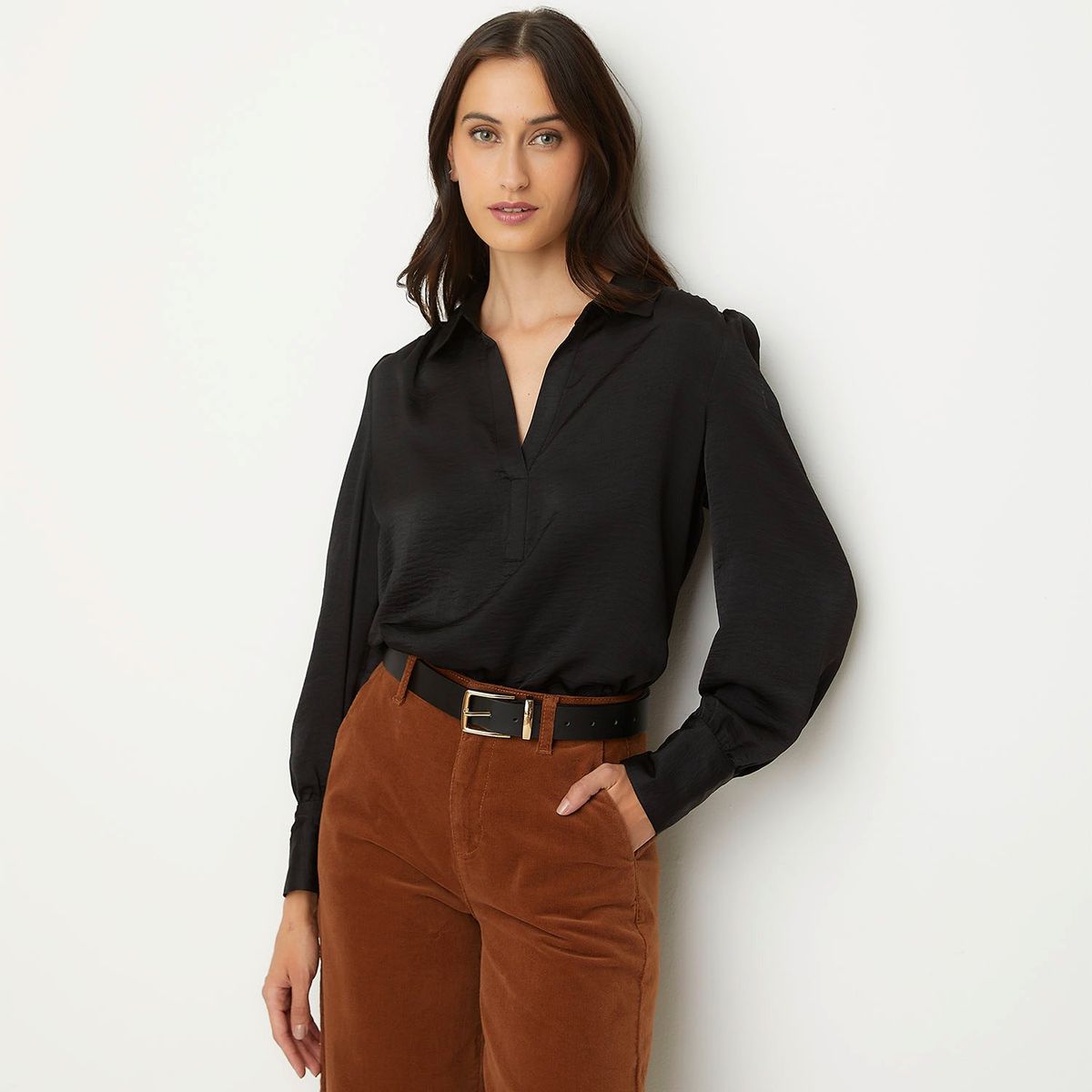 APOLOGY - Blusa Manga Larga Casual Mujer Apology