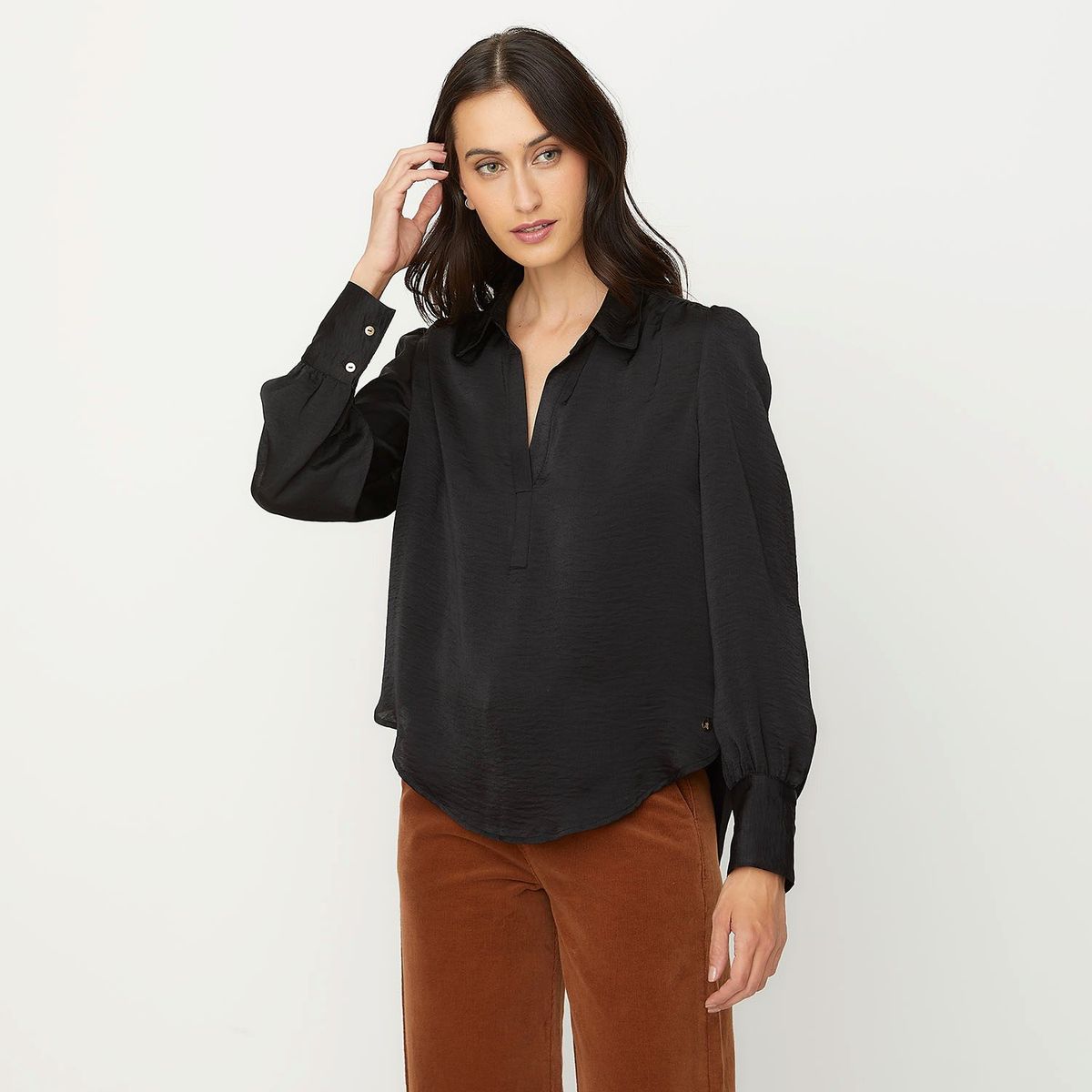 APOLOGY - Blusa Manga Larga Casual Mujer Apology