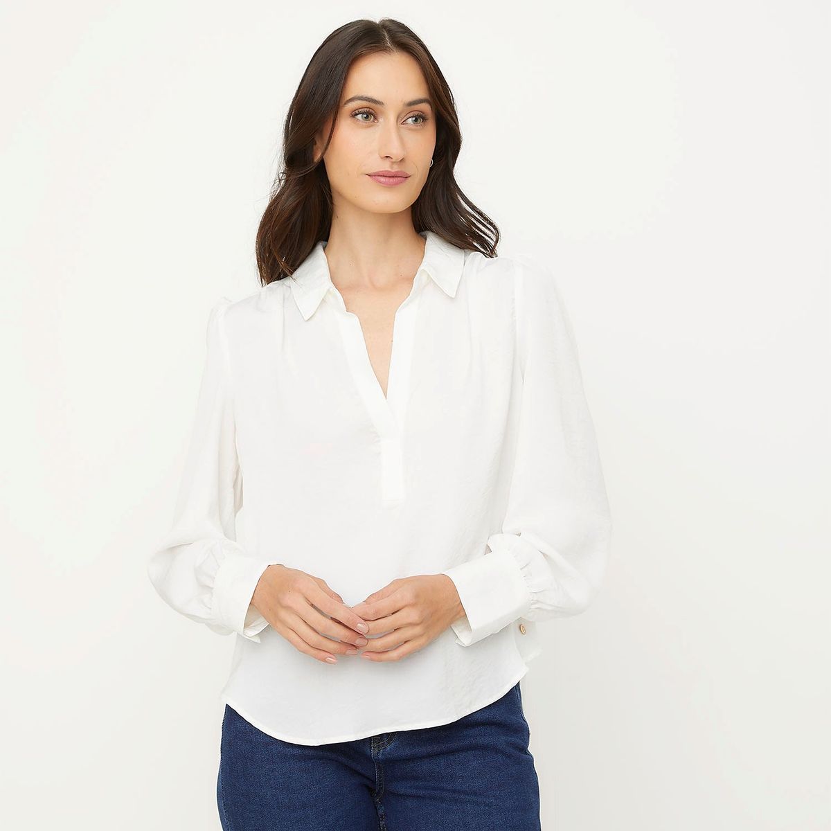 APOLOGY - Blusa Manga Larga Casual Mujer Apology