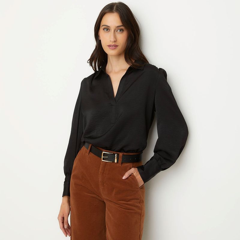 APOLOGY - Blusa Manga Larga Casual Mujer Apology