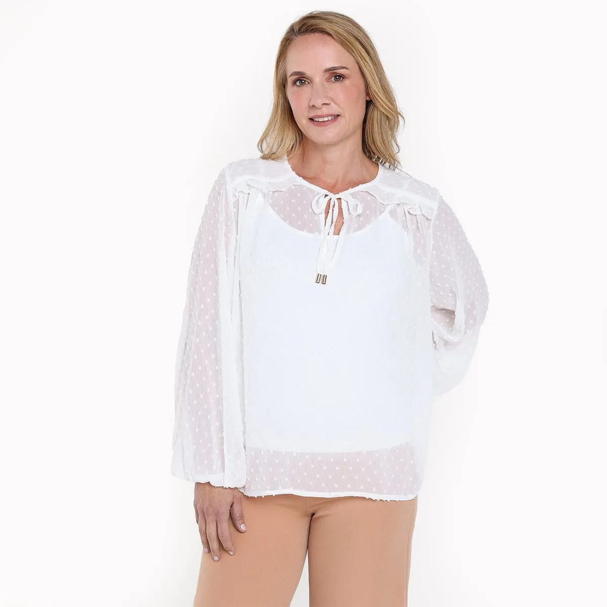 APOLOGY - Blusa Manga Larga Casual Mujer Apology