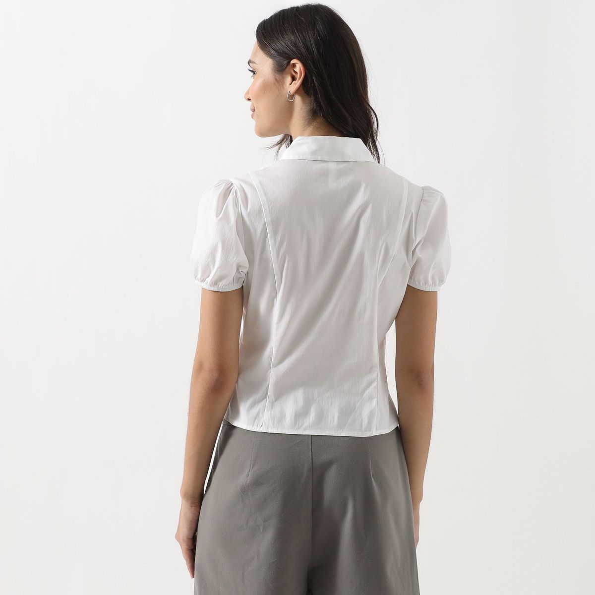 SYBILLA - Camisa Sybilla Manga Corta Algodón Mujer