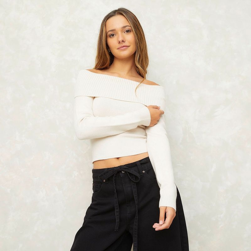 SYBILLA - Chompa Casual Mujer Sybilla