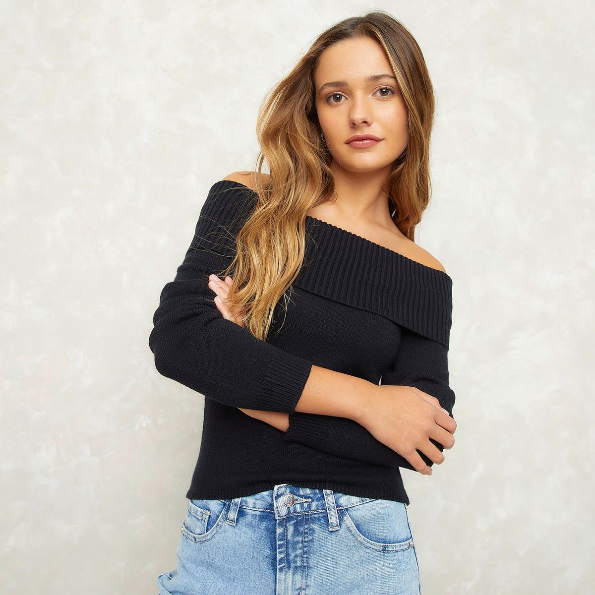 SYBILLA - Chompa Casual Mujer Sybilla