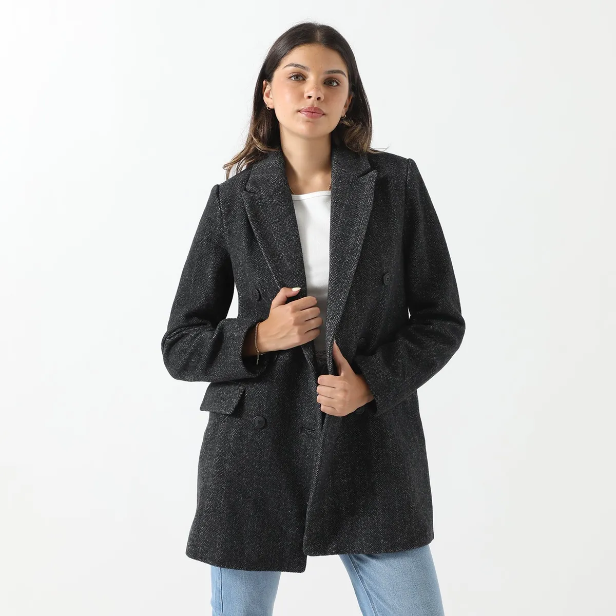 SYBILLA - Abrigo Casual Mujer Sybilla