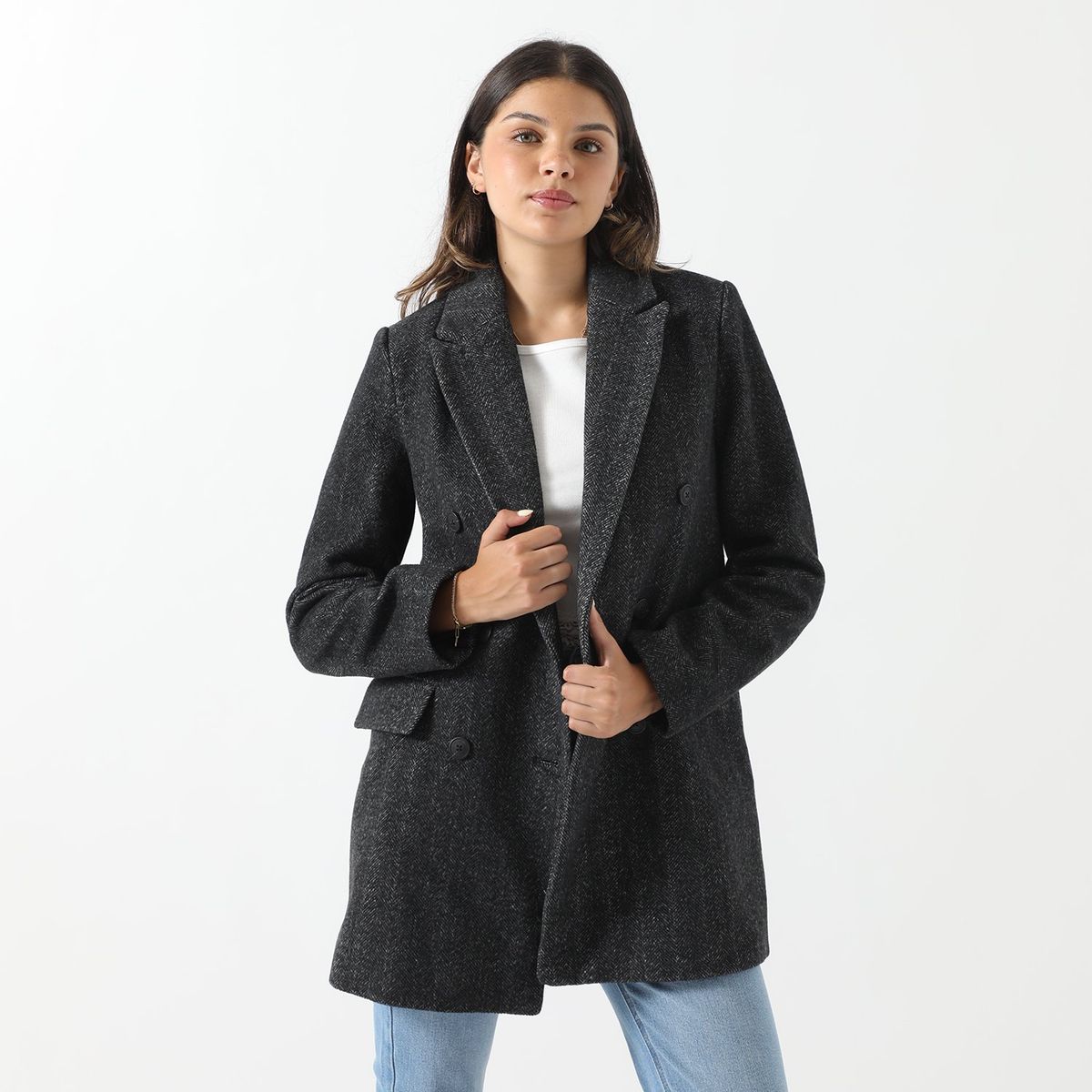 SYBILLA - Abrigo Casual Mujer Sybilla