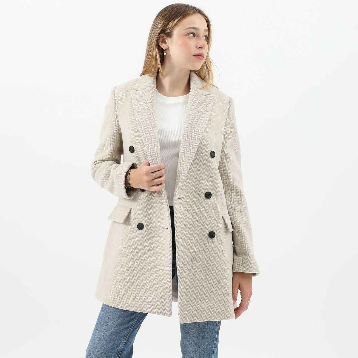 SYBILLA - Abrigo Casual Mujer Sybilla