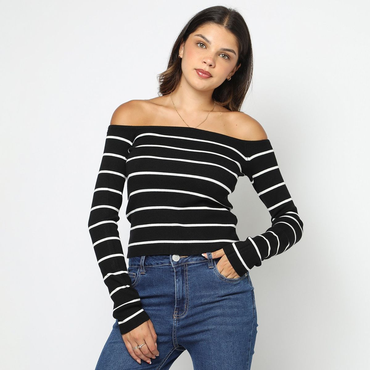 SYBILLA - Chompa Casual Mujer Sybilla