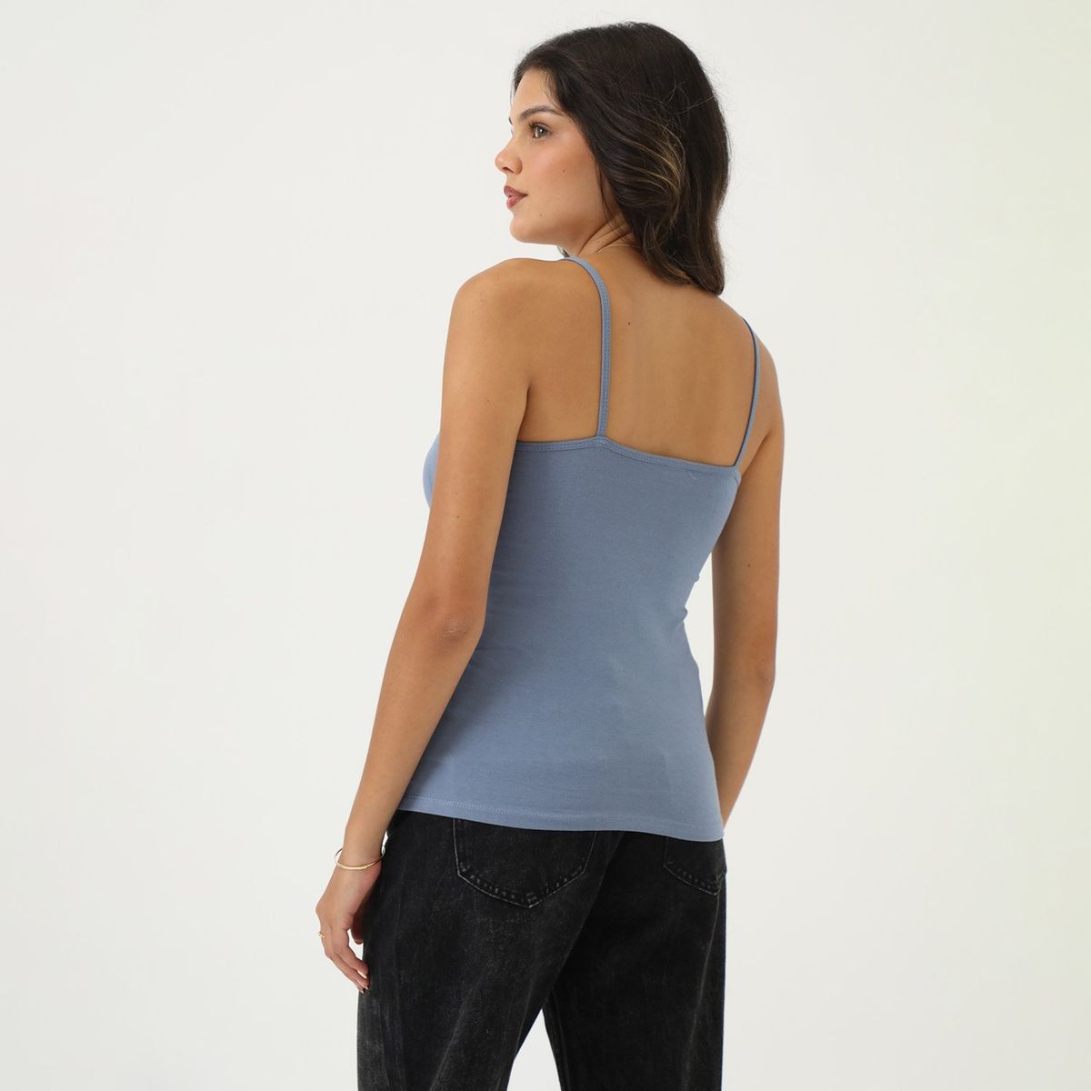 SYBILLA - Polo Sin Mangas Algodón Mujer Sybilla