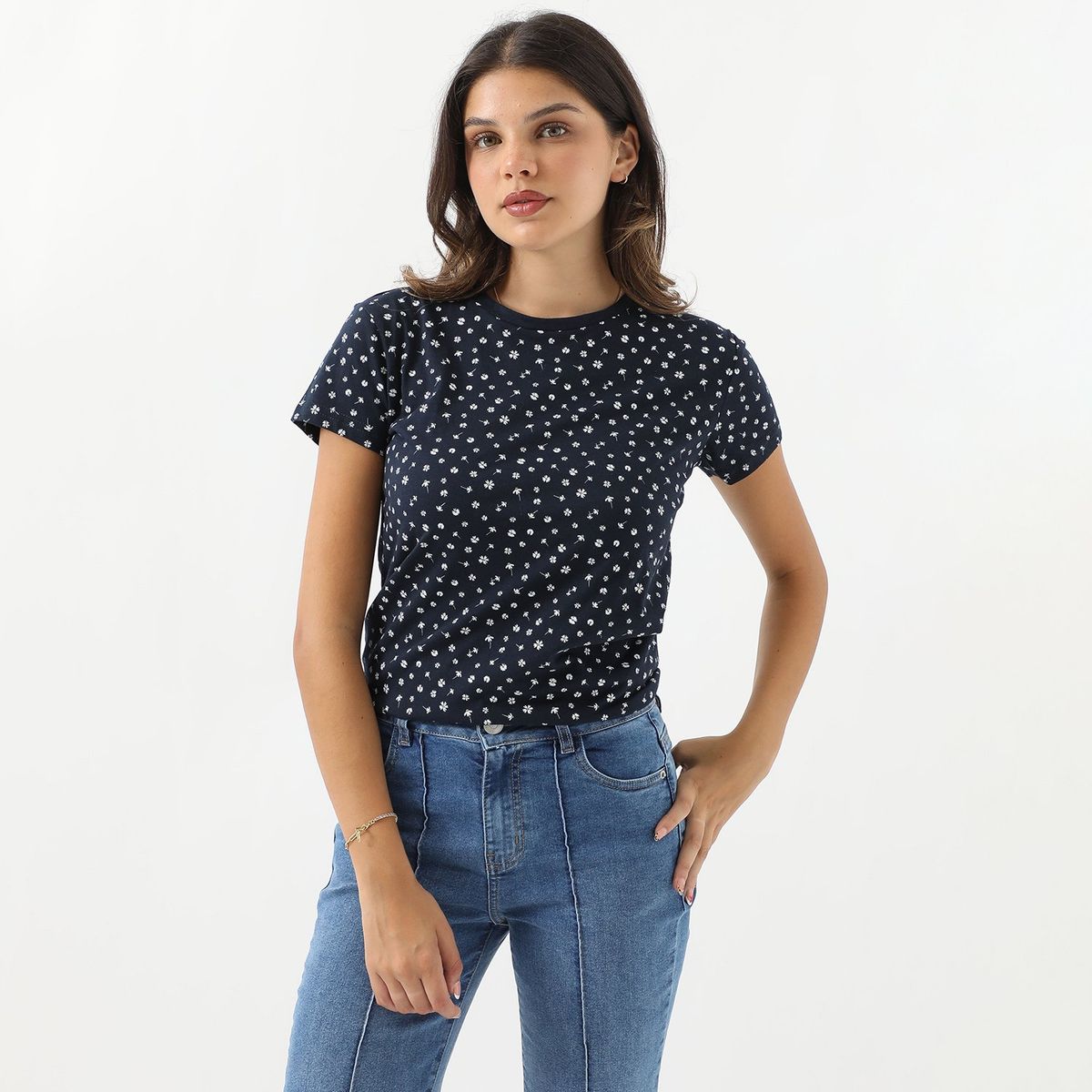 SYBILLA - Polo Manga Corta Casual Mujer Sybilla