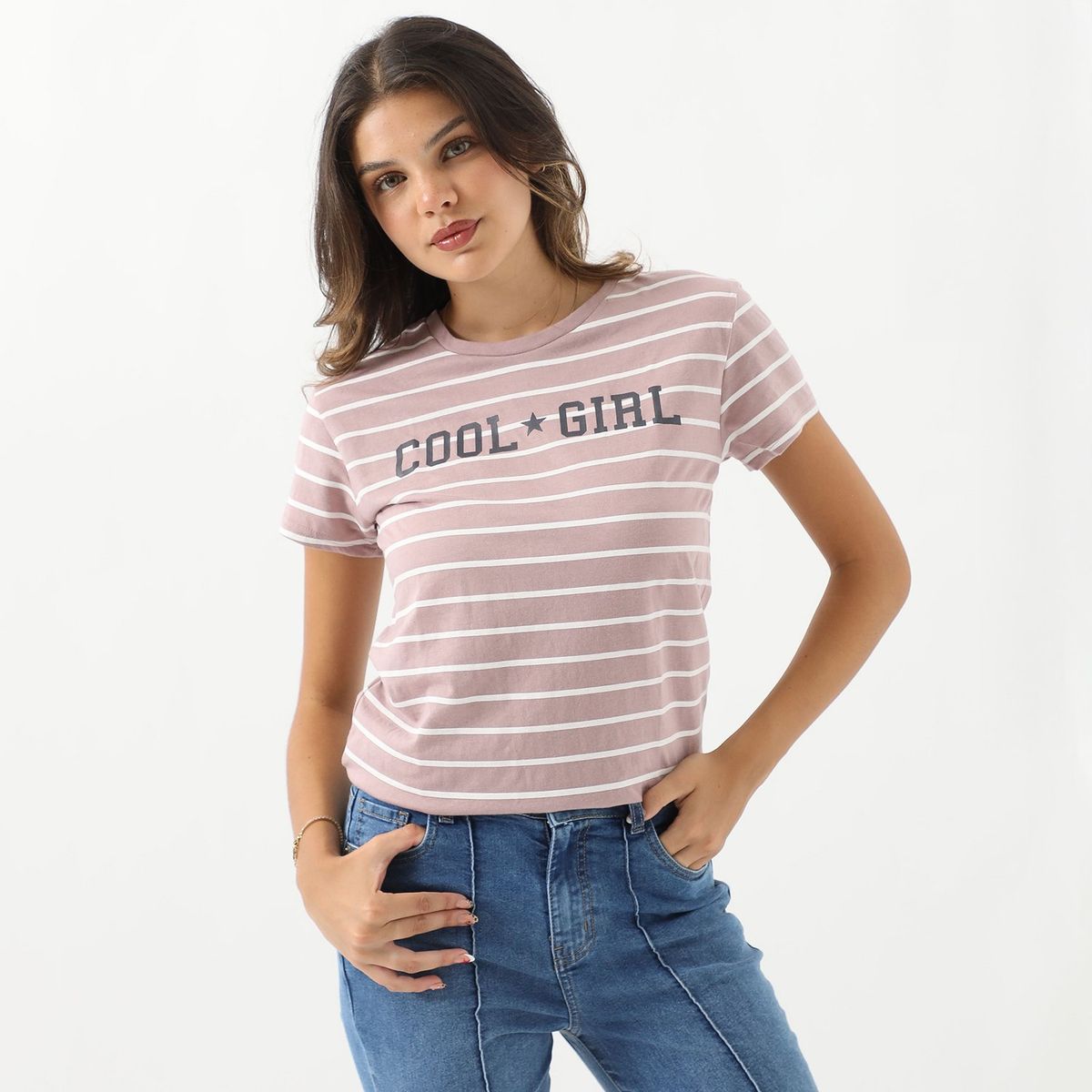 SYBILLA - Polo Manga Corta Casual Mujer Sybilla