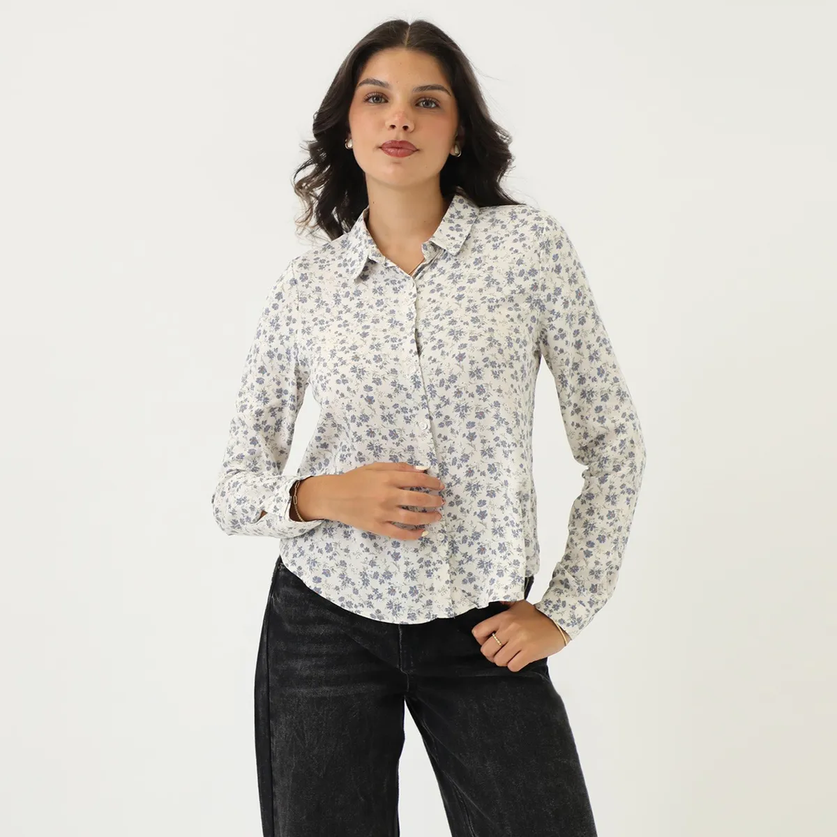 SYBILLA - Blusa Manga Larga Mujer Sybilla