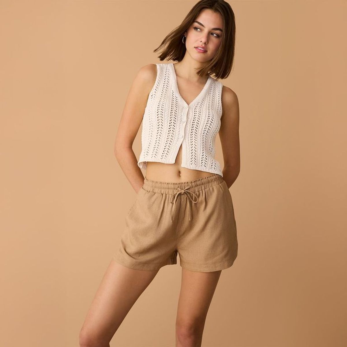 SYBILLA - Chaleco Casual Mujer Sybilla