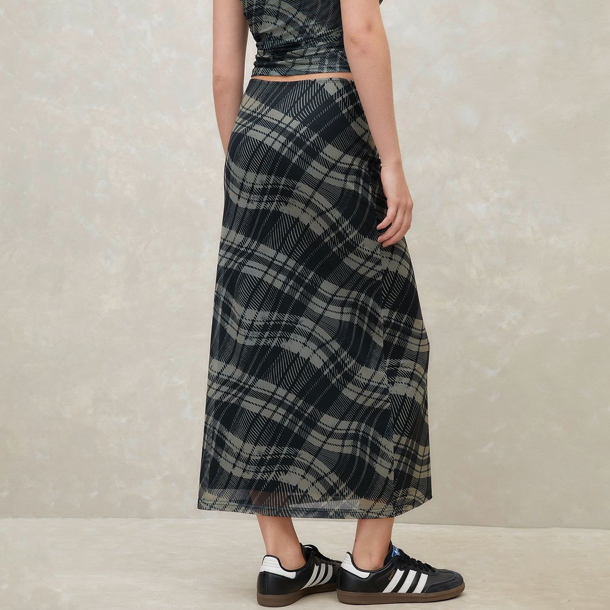 SYBILLA - Falda Larga Casual Mujer Sybilla