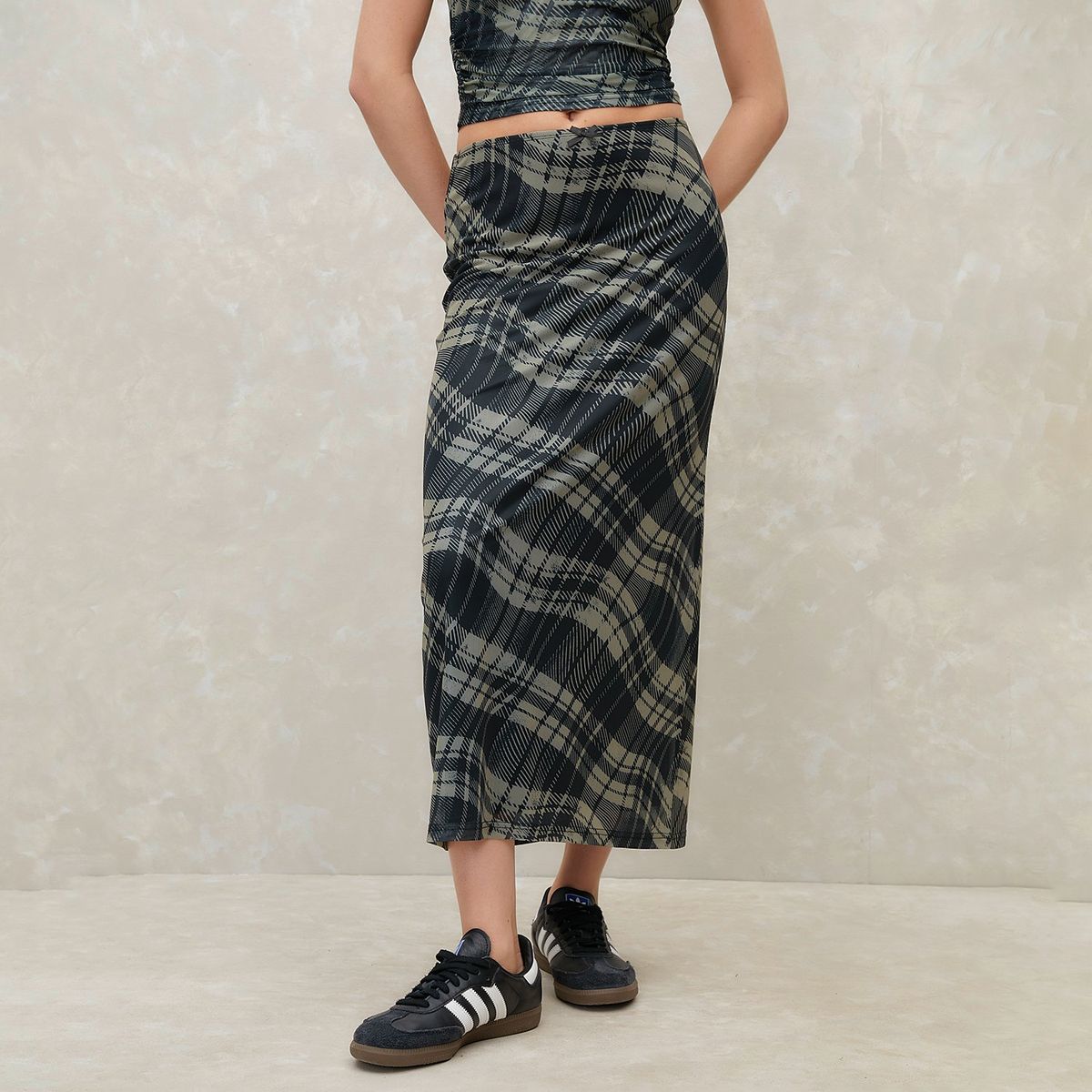 SYBILLA - Falda Larga Casual Mujer Sybilla