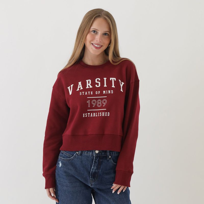 SYBILLA - Polera Casual Algodón Mujer Sybilla