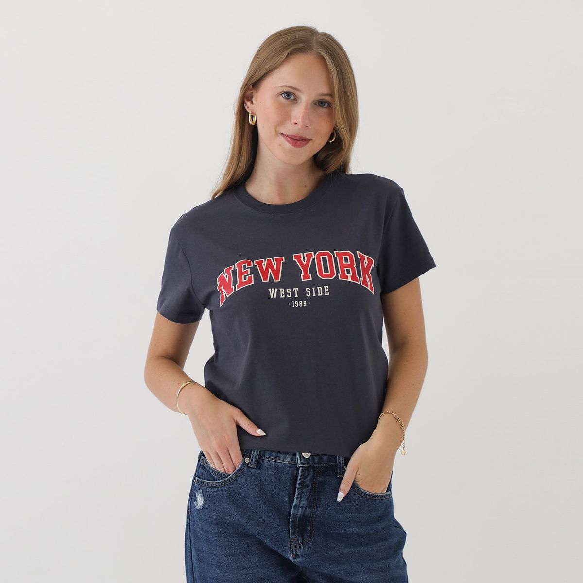 SYBILLA - Polo Manga Corta 100% Algodón Mujer Sybilla