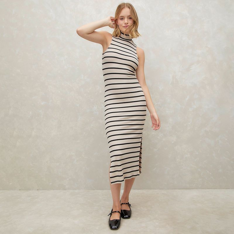 SYBILLA - Vestido Largo Casual Mujer Sybilla